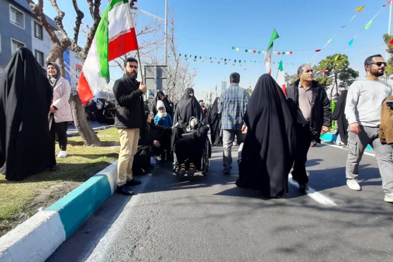 مسيرات إيرانية في الذكرى 45 للثورة 3