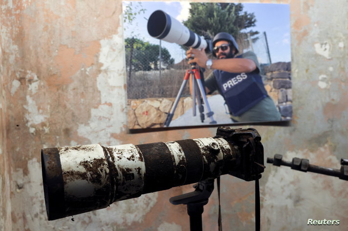 مقتل مصور رويترز في لبنان. أرشيفية 