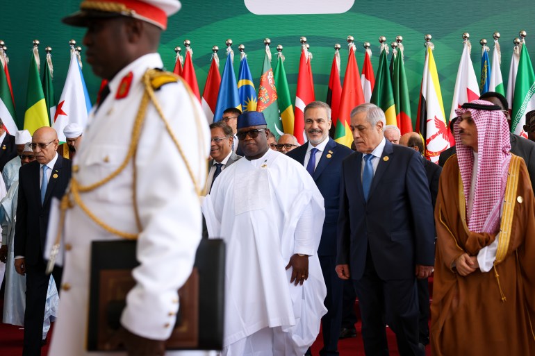 BANJUL, GAMBIA - MAY 04: The 15th session of the Organization of Islamic Cooperation (OIC) held in Banjul, Gambia on May 04, 2024. Turkish Foreign Minister Hakan Fidan attended the session. (Photo by Murat Gok/Anadolu via Getty Images)